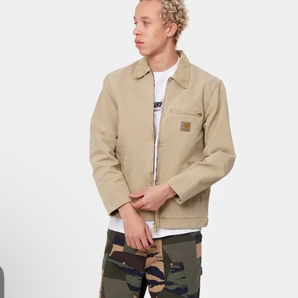 NWT Carhartt WIP Detroit Jacket Dusty  Brown XL